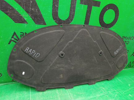 Обшивка капота Skoda Rapid 2012-2017