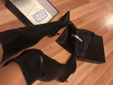 Новые ботфорты Alexander Wang
