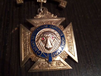 Медаль маонская серебро