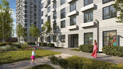 1-к квартира, 40.1 м², 4/24 эт.