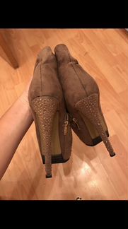 Ботильоны со стразами