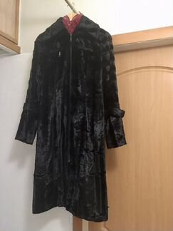 Пальто женское 42 44 черное осеннее