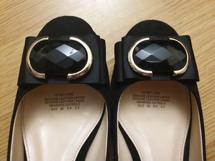 Новые туфли Mascotte из натуральной замши