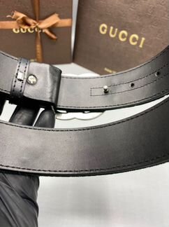 Ремень Gucci текстиль, кожа