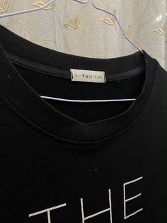 Платье-толстовка