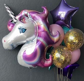 Воздушные шары Единорог