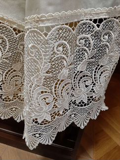 Тюль штора готовый 3 метра