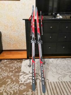 Лыжи Denton и лыжные ботинки (детские)