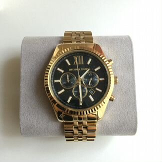 Оригинальные золотистые наручные часы Michael Kors