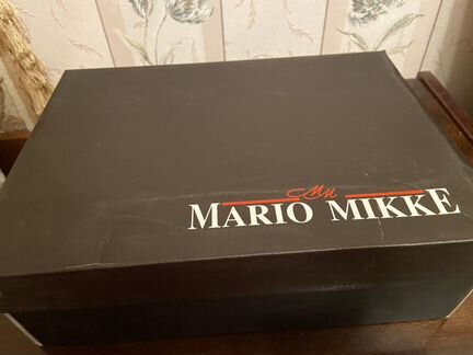 Чёрные Ботинки Mario Mikke / полуботинки
