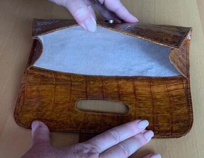 Сумка клатч женская натуральная кожа