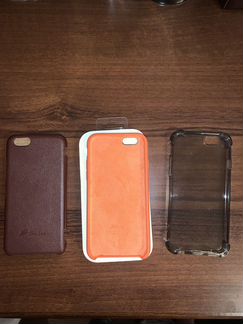 Чехол кожаный для Apple iPhone (айфона) 6 /6S новы