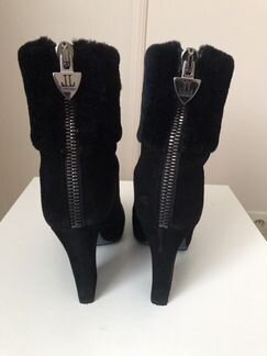 Loriblu Зимние замшевые Ботильоны на меху