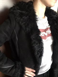 Дубленка женская (Италия) размер М