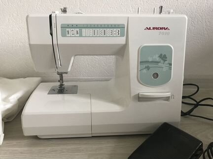 Швейная машина аврора 7010
