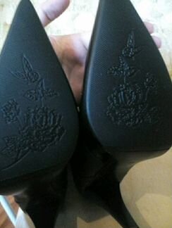 Кожаные сапоги