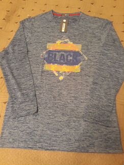 Лонгслив со скриптом. L, XL, 2XL