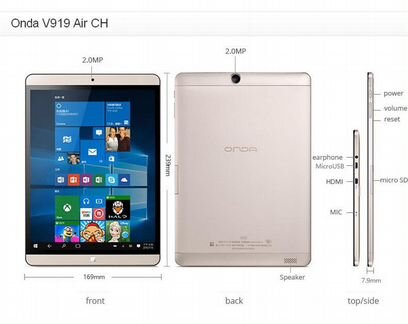 Планшет Onda V919 Air CH