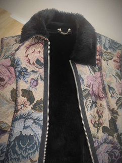 Укороченная дублёнка