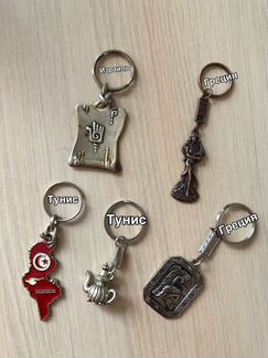 Брелки из разных стран