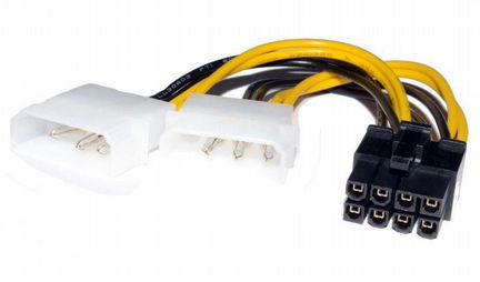 Переходник питания Molex - 8 pin PCI-E