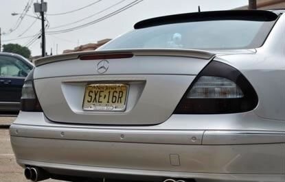 Спойлер и козырек AMG Mercedes W211