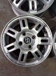 Диски бу литые R13 N на Hyundai