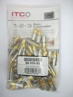 Разъемы RCA ITC-20G/RCA
