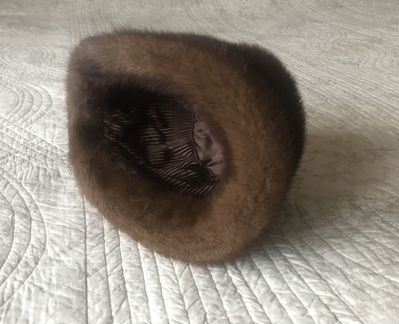 Шапка норковая женская зимняя