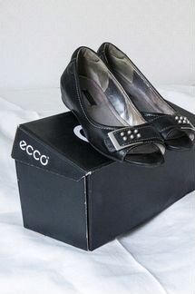 Балетки кожные, Ecco