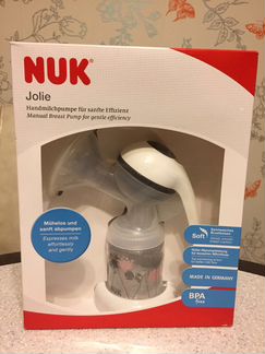 Нук Молокоотсос Jolie ручной (новый)