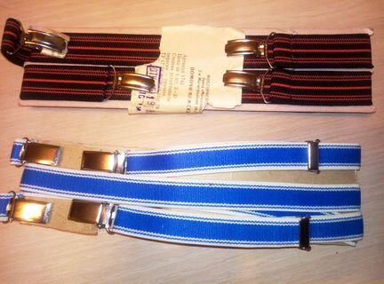 Подтяжки СССР винтаж. Новые