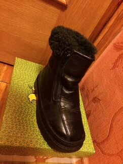 Ботинки зимние (нат. кожа, нат. мех)
