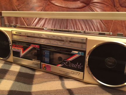 Магнитола Sharp QT 77 Ретро как Новый