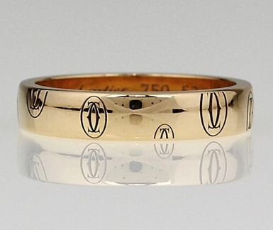 Золотое кольцо Cartier