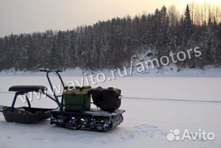 Мотобуксировщик снежный регион альбатрос-L