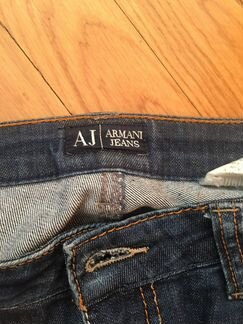 Джинсы Armani классические синие
