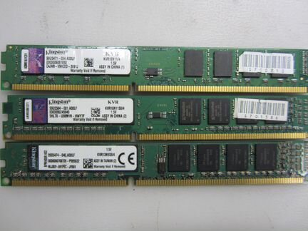 Оперативная память 4GB Kingston DDR3