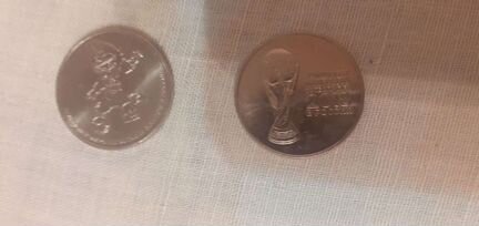 Монета Сбербанка. чм 2018