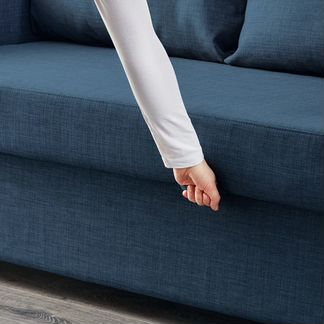 Диван 3-местный. Тёмно-синий