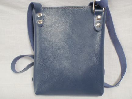 Кожаная сумка-визитка ручной работы улвиВиз-м/1кар