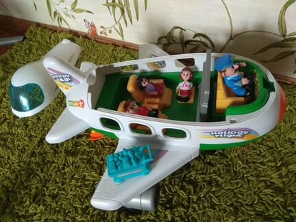 Набор Аэропорт Самолёт большой+фигурки (в коробке)