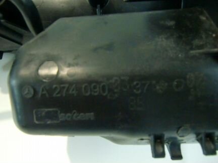 Впускной коллектор двигателя M274 Mercedes W212