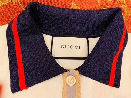 Платье с вышивкой Gucci Италия оригинал р.S