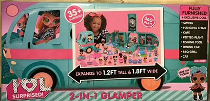 Автобус LOL 35 сюрпризов