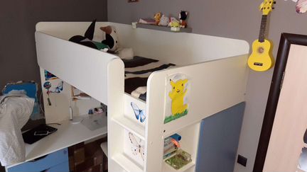 Кровать чердак