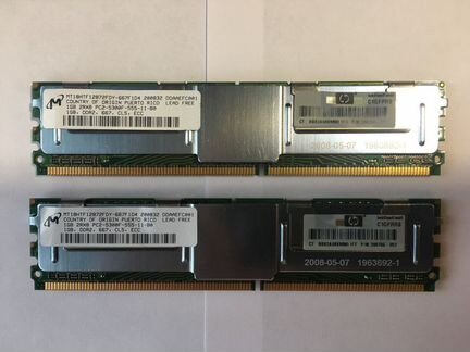 Модуль памяти Micron FB-dimm DDR2 1Gb HP398706-051