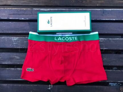 Трусы lacoste в фирменной коробке